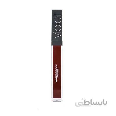 رژلب مایع مات ویولت ۱۶۶ / Violet Waterproof Lip Gloss