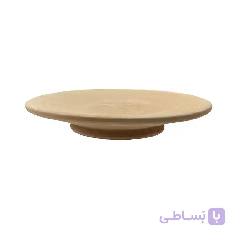 بشقاب سفال خام