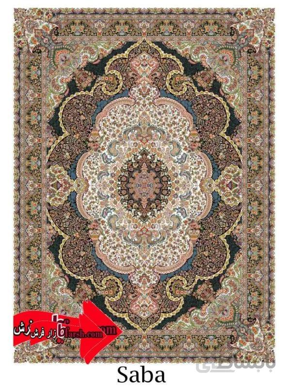 فرش کاشان 1000شانه طرح صبا کرم