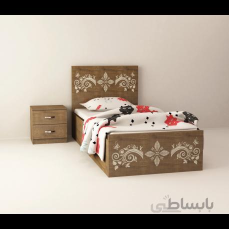تخت خواب یک نفره پیچک