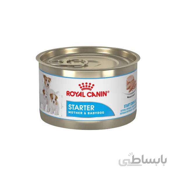 کنسرو استارتر مادر و توله سگ رویال کنین وزن 195 گرم ا Royal Canin Starter Mousse Mother & Baby