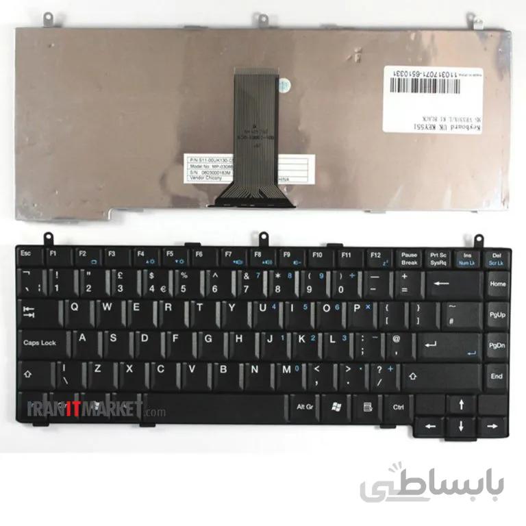 کیبورد لپ تاپ ام اس آی KEYBOARD MSI VR330 — تصویر 1