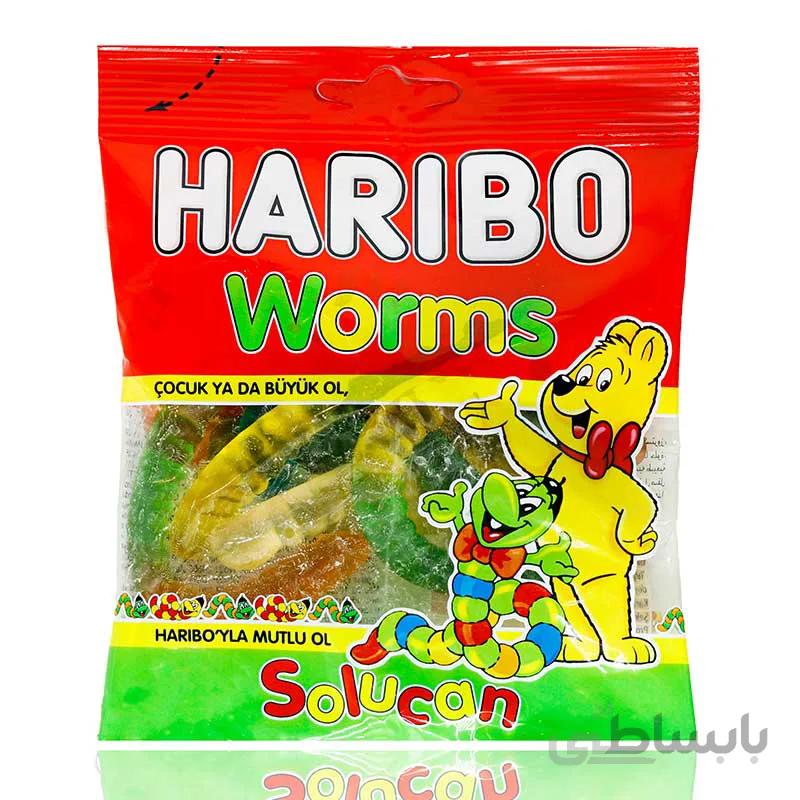 پاستیل کِرمی هاریبو (HARIBO) – ۱۶۰ گرمی ا pastille worms