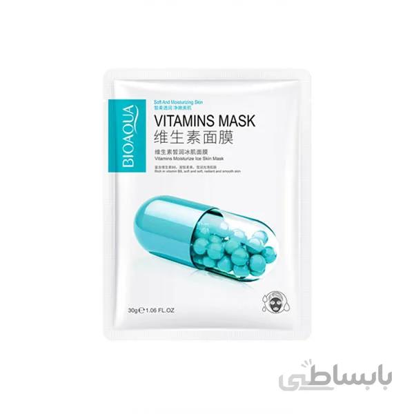 ماسک ورقه ای صورت یخ و ویتامین b6 بایواکوا