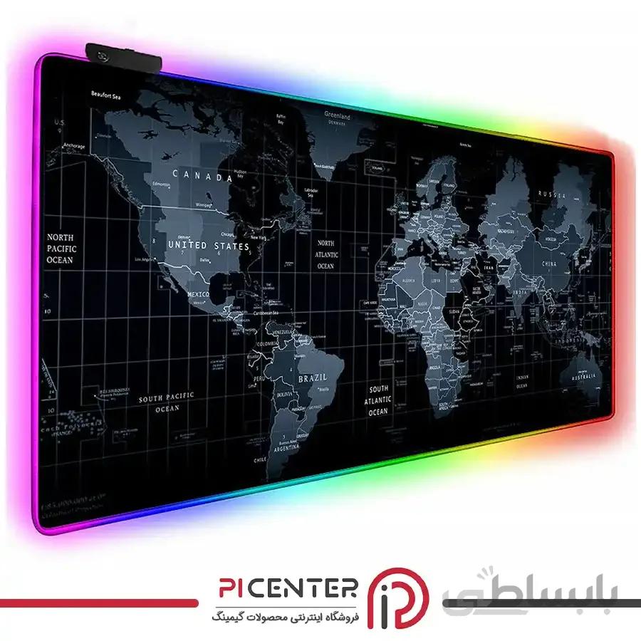 ماوس پد گیمینگ SKEIDO Gaming Mouse Pad RGB
