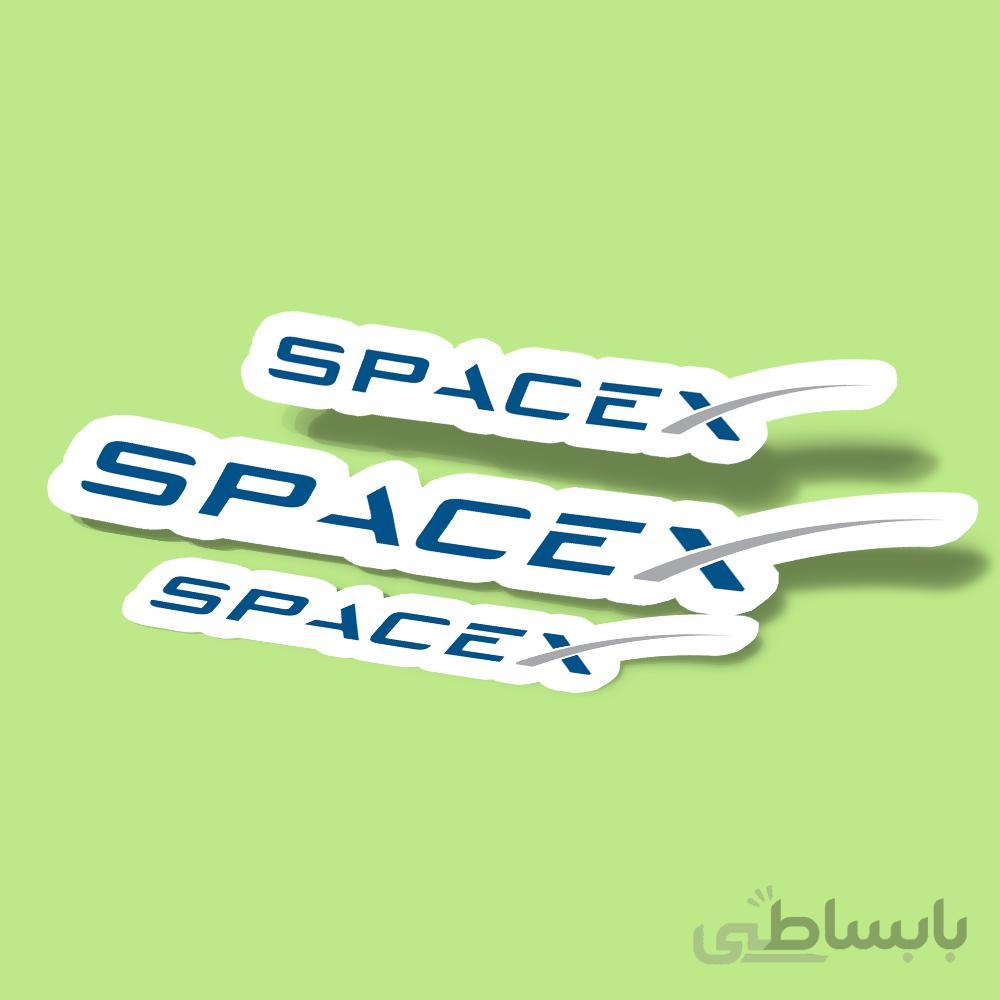 استیکر space x