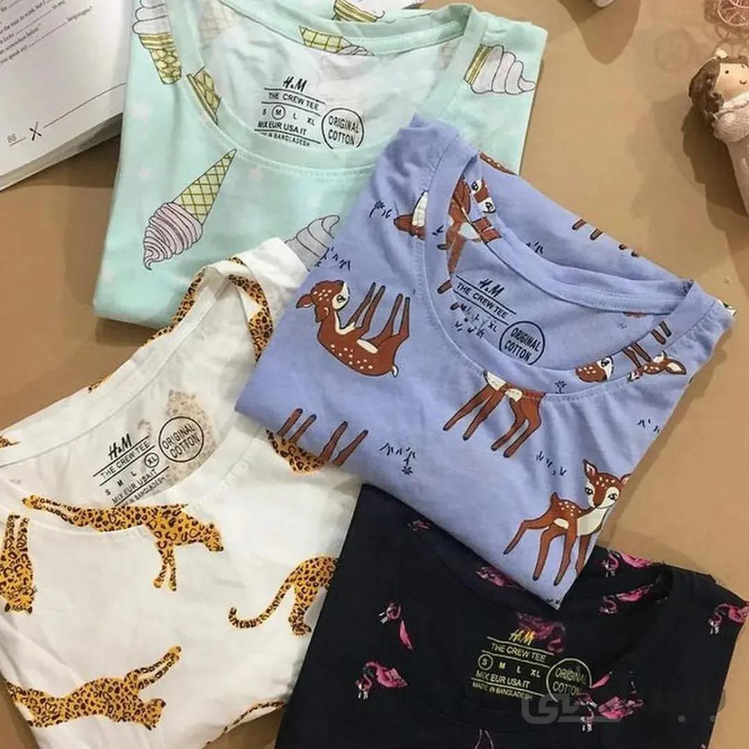 تیشرت زنانه H&M - سفید
