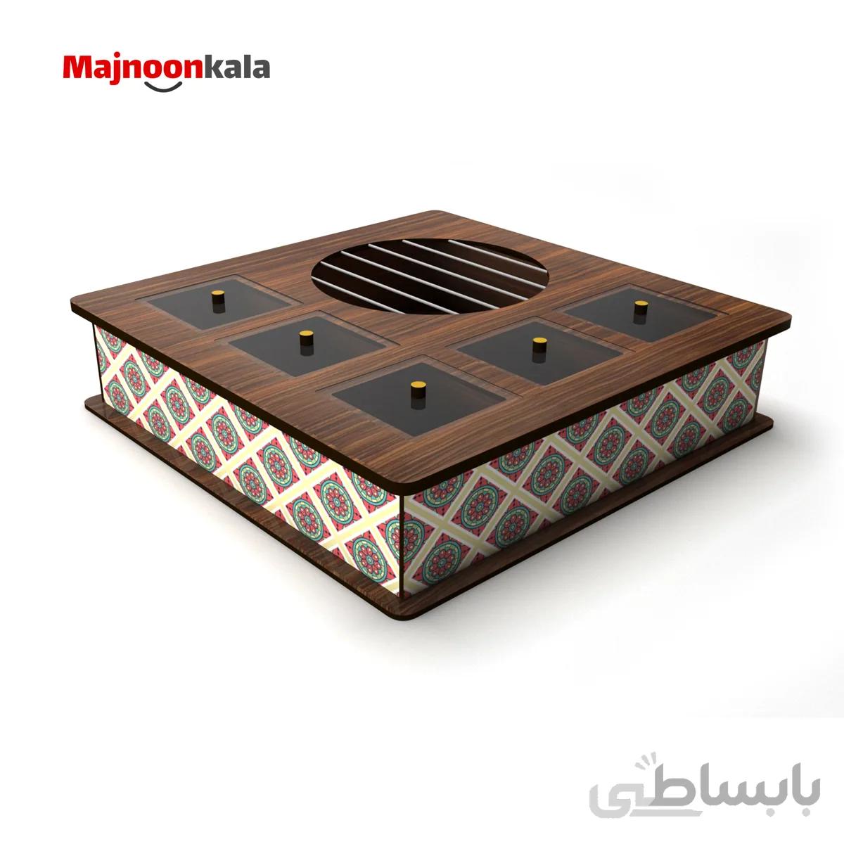 جعبه دمنوش وارمردار مدل VI_color