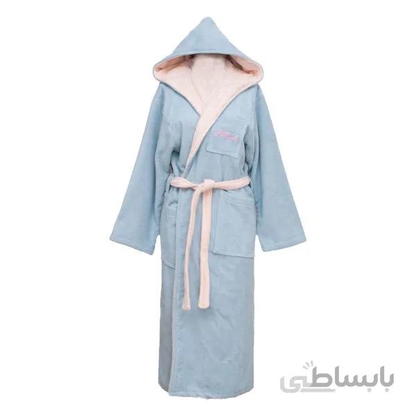 حوله پالتویی BMA آبی گلبهی