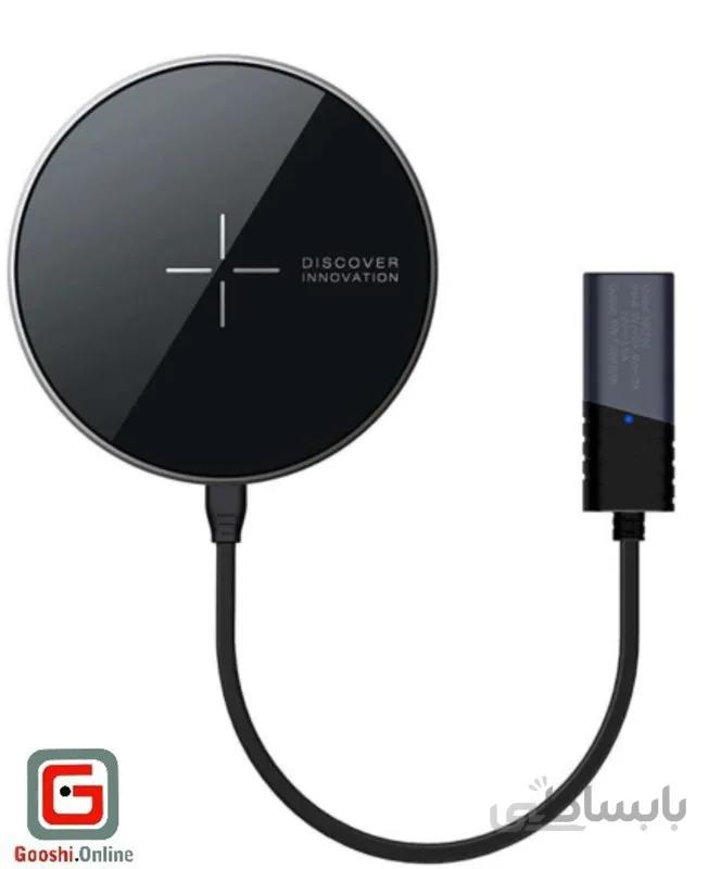 شارژر مغناطیسی نیلکین مدل NKT06 MagSlim Wireless Charger ا Nillkin NKT06 MagSlim Wireless Charger