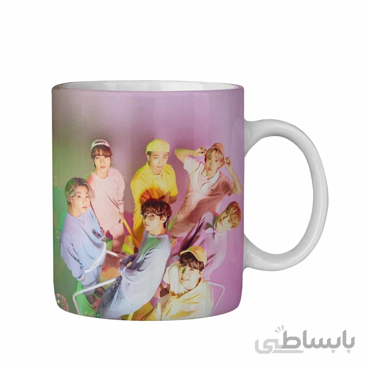 ماگ طرح بی تی اس BTS کد 284756