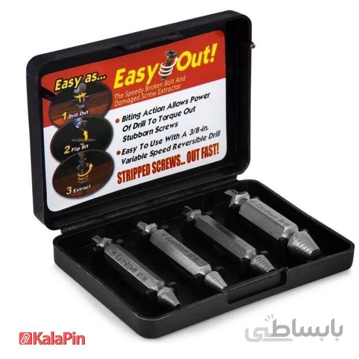مجموعه 4 عددی پیچ هرز بازکن ایزی اوت easy out