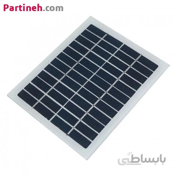 سلول خورشیدی (solar panel) ولتاژ 12 و توان 2 وات (125 * 150)