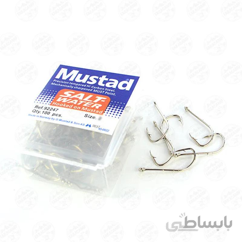 قلاب پایه بلند سفید پشت خاردار 92247 سایز 0 3 بسته 10 عددی
