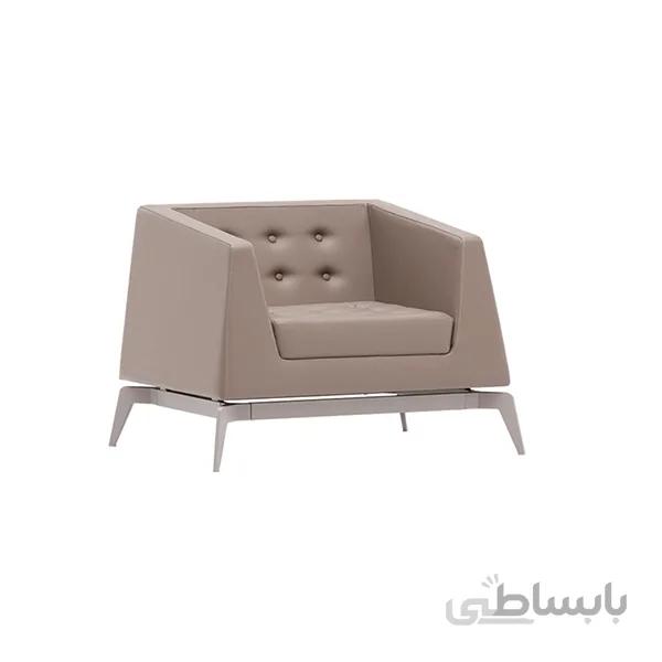 مبل تک نفره دسته دار نظری مدل کیوپس