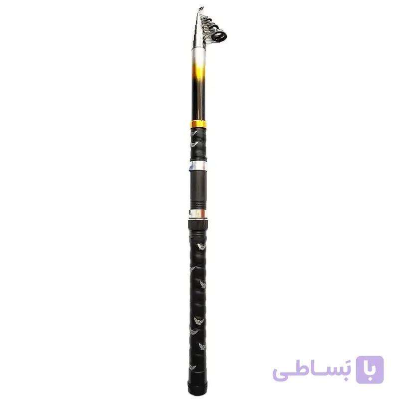 چوب ماهیگیری فایبر گلاس تلسکوپی 360 سانتی متر