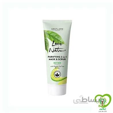 ژل شستشوی صورت اوریف لیم سری Love Nature مدل Purifying حجم 125 میلی لیتر