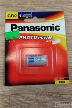 باتری لیتیوم یون پاناسونیک مدل CR123A ظرفیت 1450 ا Panasonic CR123A lithium ion battery model 1450 capacity