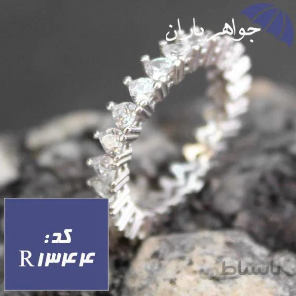 حلقه نقره زنانه کد R_1344