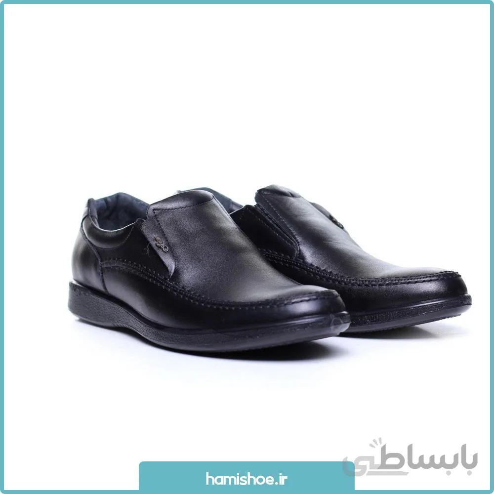 کفش طبی مردانه تمام چرم کد dr.fam[703]