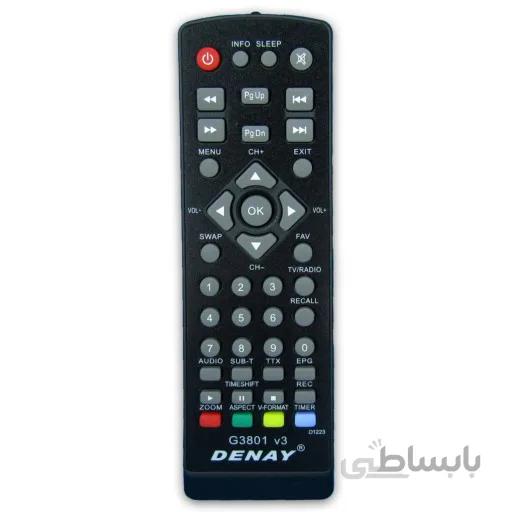 کنترل گیرنده دیجیتال دنای DENAY مدل G3801 v3