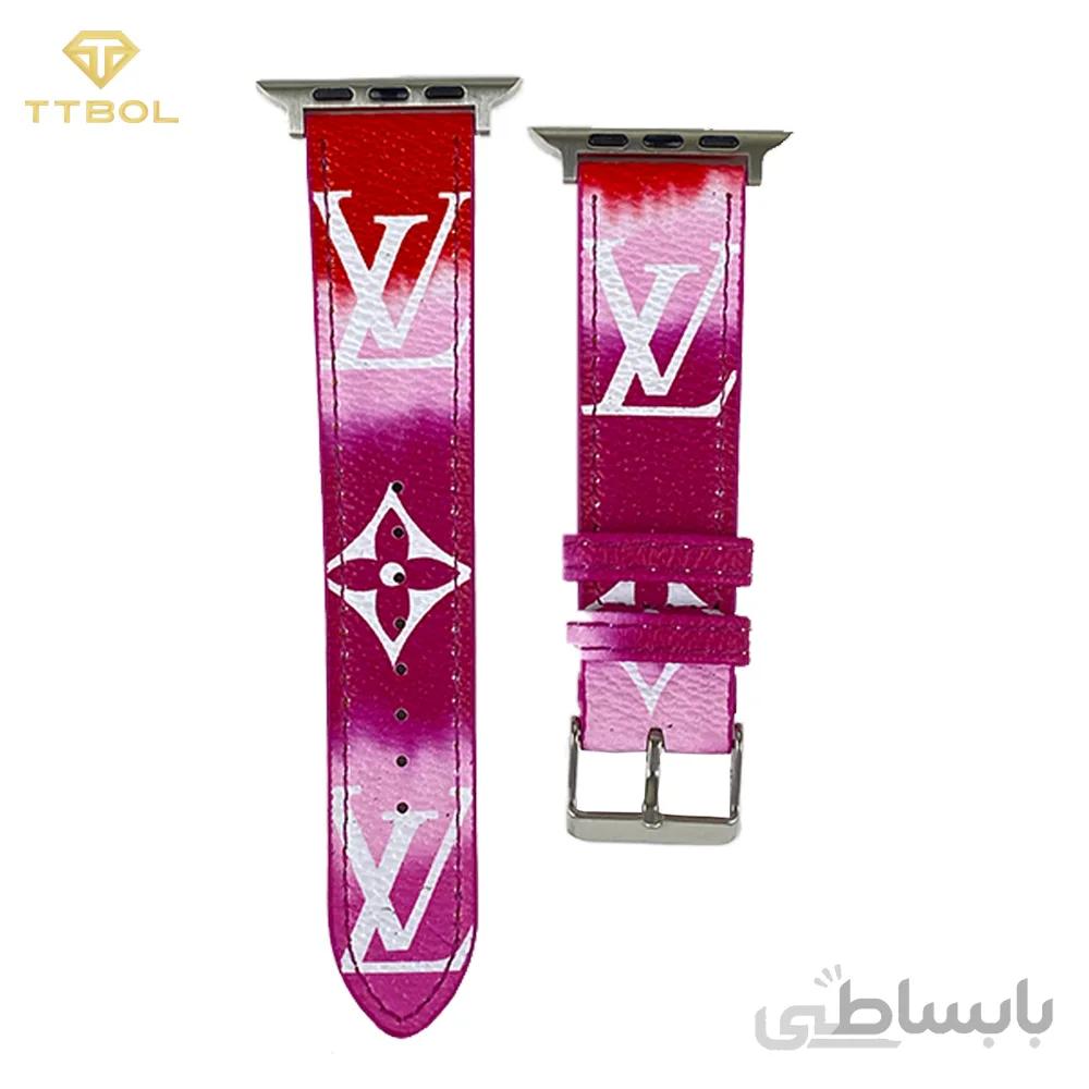 بند چرمی لویی ویتون Louis Vuitton اپل واچ سایز 38/40/41 50