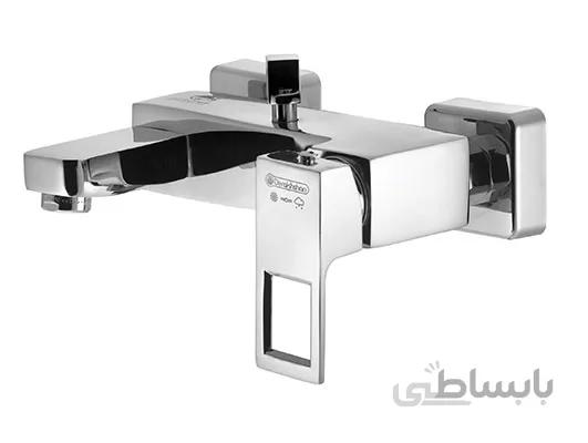 شیرآلات درخشان مدل جزیره (کروم*حمام (دوش))