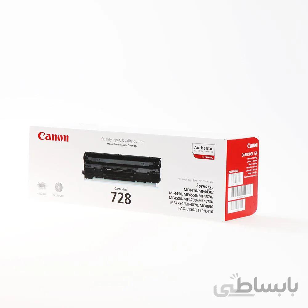 کارتریج تونر مشکی کانن مدل 728 (طرح اصلی)