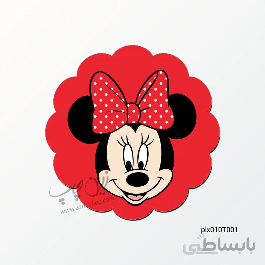 پیکسل MDF طرح میکی موس Pix010T001