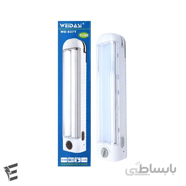 چراغ اضطراری شارژی ویداسی WEIDASI WD-837T