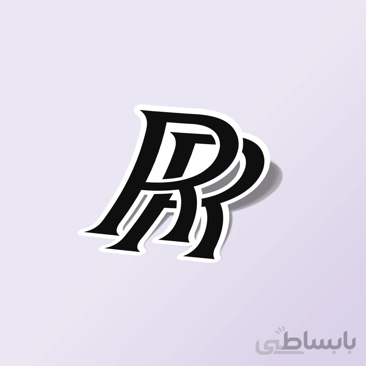 استیکر Rolls-Royce-RR-logo