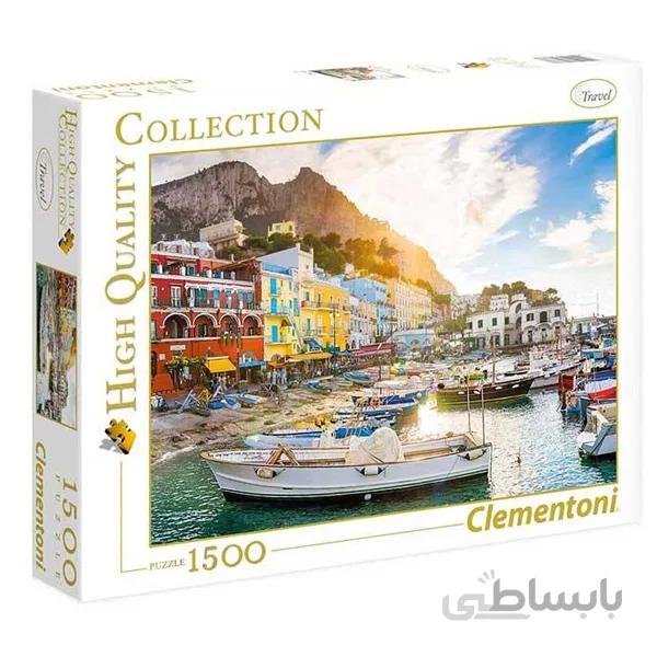 پازل 1500 تکه کلمنتونی مدل Capri کد 31678
