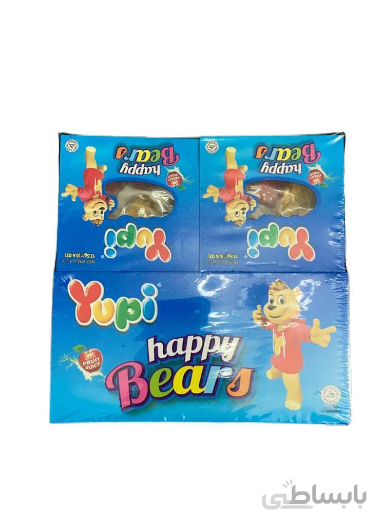 پاستیل یوپی میوه ای طرح خرسی 420 گرم
