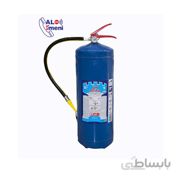 کپسول آتش نشانی 10 کیلوگرمی آب و گاز دژ