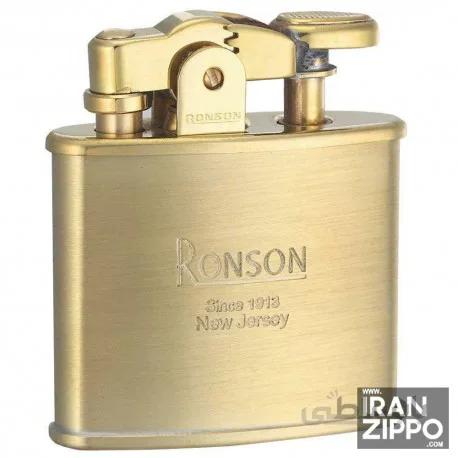 فندک اصل رانسون مدل استاندارد R02-27 | برنجی | آمریکا