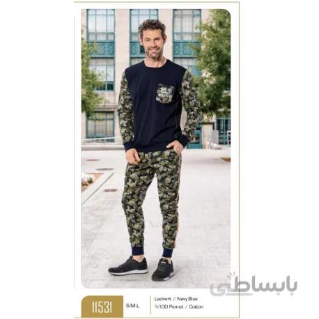 ست بلوز و شلوار مردانه ترک برند اوزکان 11531