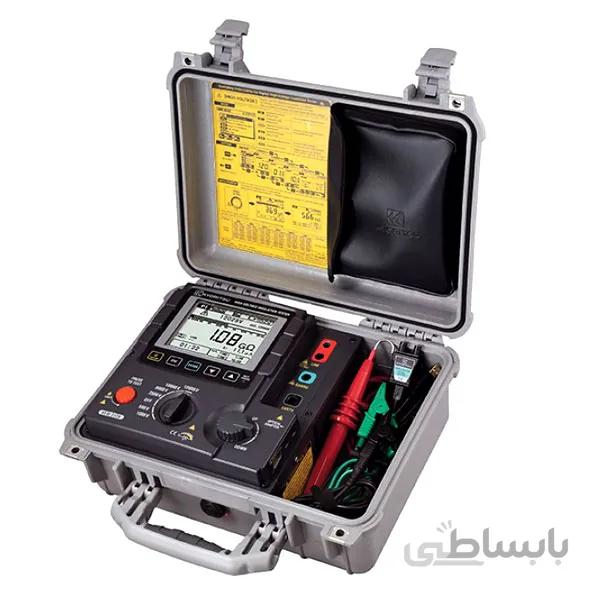 میگر ، تستر عایق کابل 12kvکیلو ولت کیوریستو مدل KYORITSU 3128 ا HIGH VOLTAGE INSULATION TESTER KYORITSU 3128