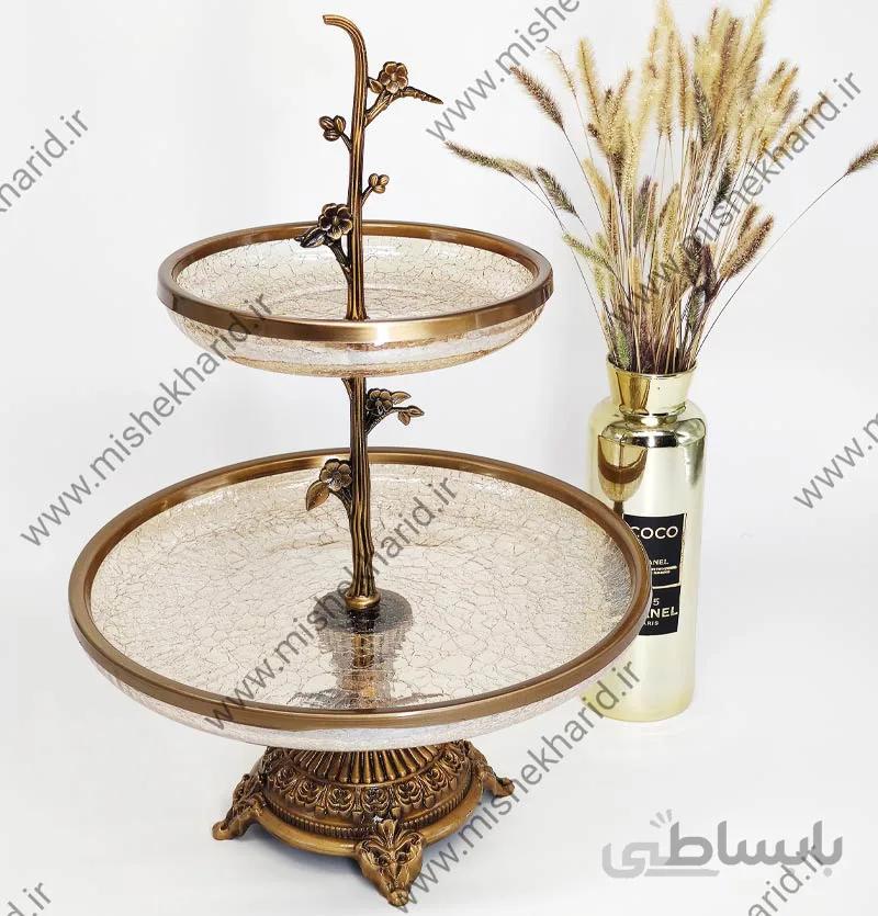 دو طبقه شیرینی خوری سلوین طرح ترک مدل 20102