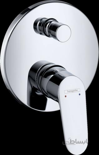 شیر حمام توکار هانس گروهه مدل Focus کد KH1011 با مغزی ا Hansgrohe Focus Single lever bath mixer for concealed installation