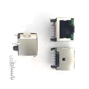 کانکتور شبکه RJ45 فلزی چراغ دار