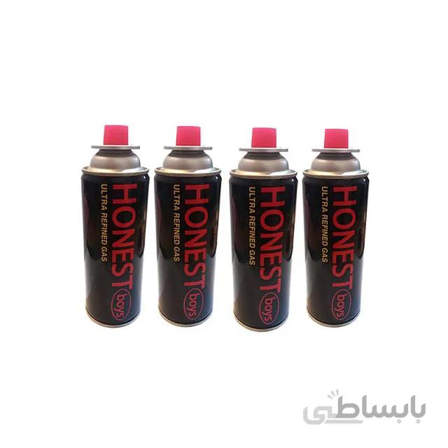 کپسول گاز مسافرتی 220 گرمی 4 عددی Honest
