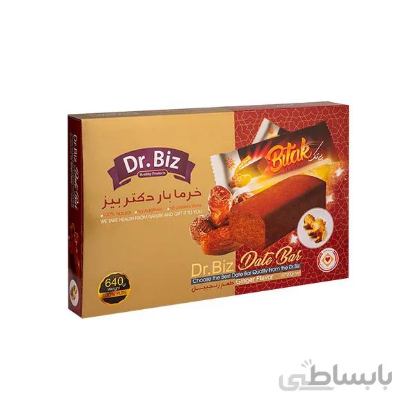 خرما بار زنجبیلی دکتر بیز