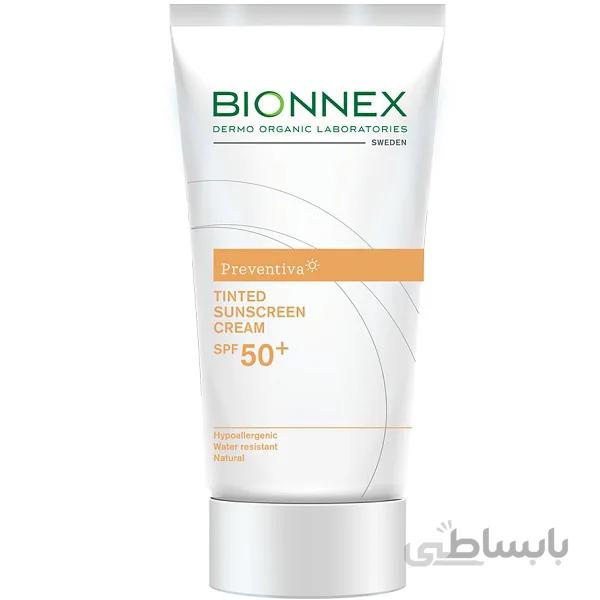 ضد آفتاب فیزیکی بایونکس bionnex سری preventina | مناسب انواع پوست +SPF 50