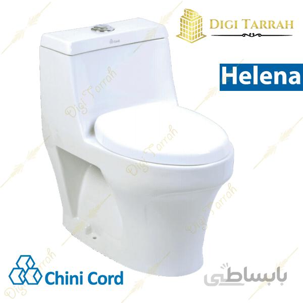 توالت فرنگی هلنا چینی کرد ا Helena Toilet