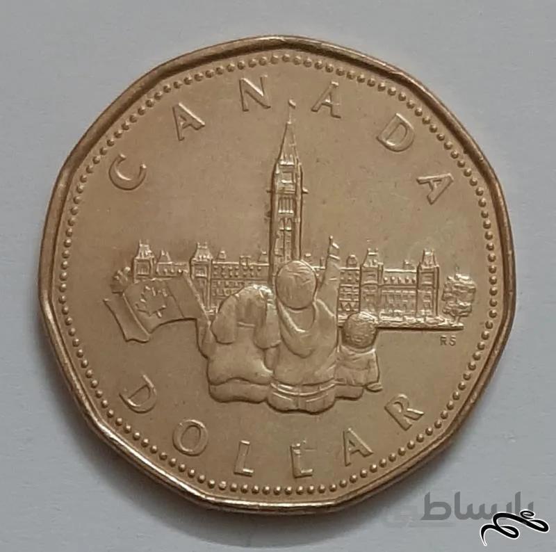 سکه یک دلاری یادبودی کانادا ۱۹۹۲