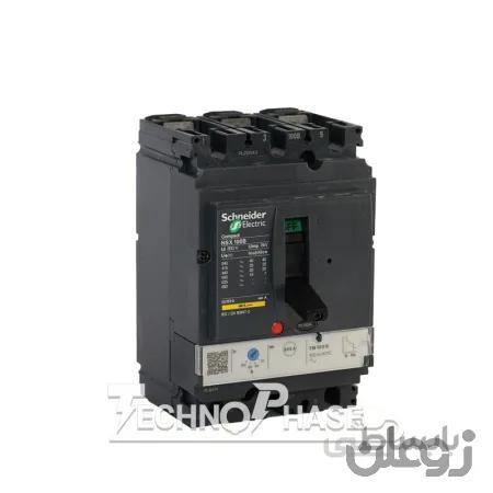 کلید اتوماتیک کمپکت 100 آمپر قابل تنظیم حرارتی اشنایدر مدل NSX