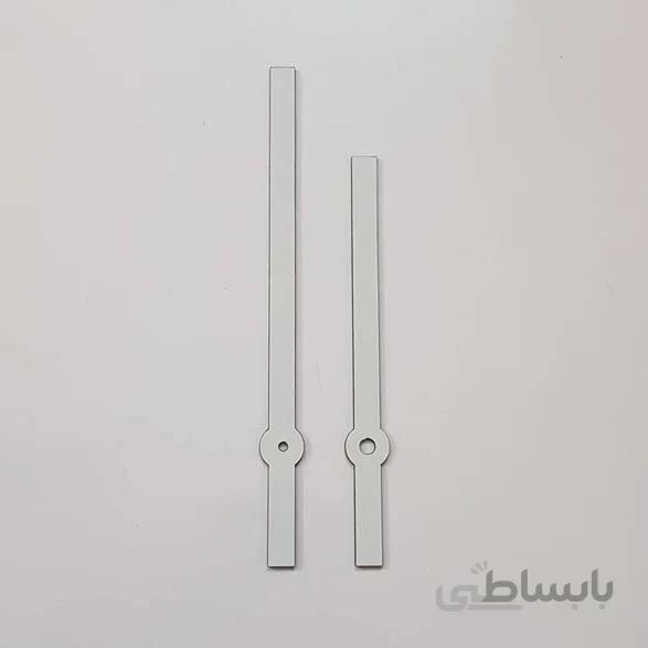 عقربه سفید ساعت دیواری کد b333