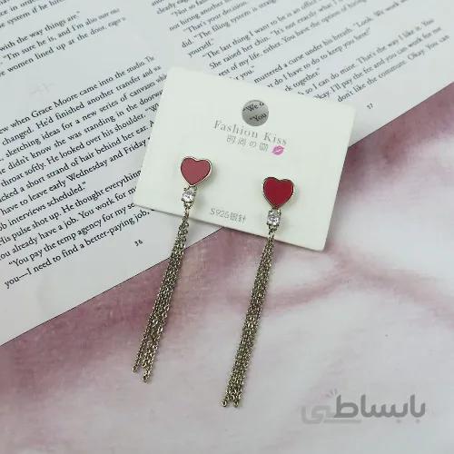 گوشواره آویز قلب