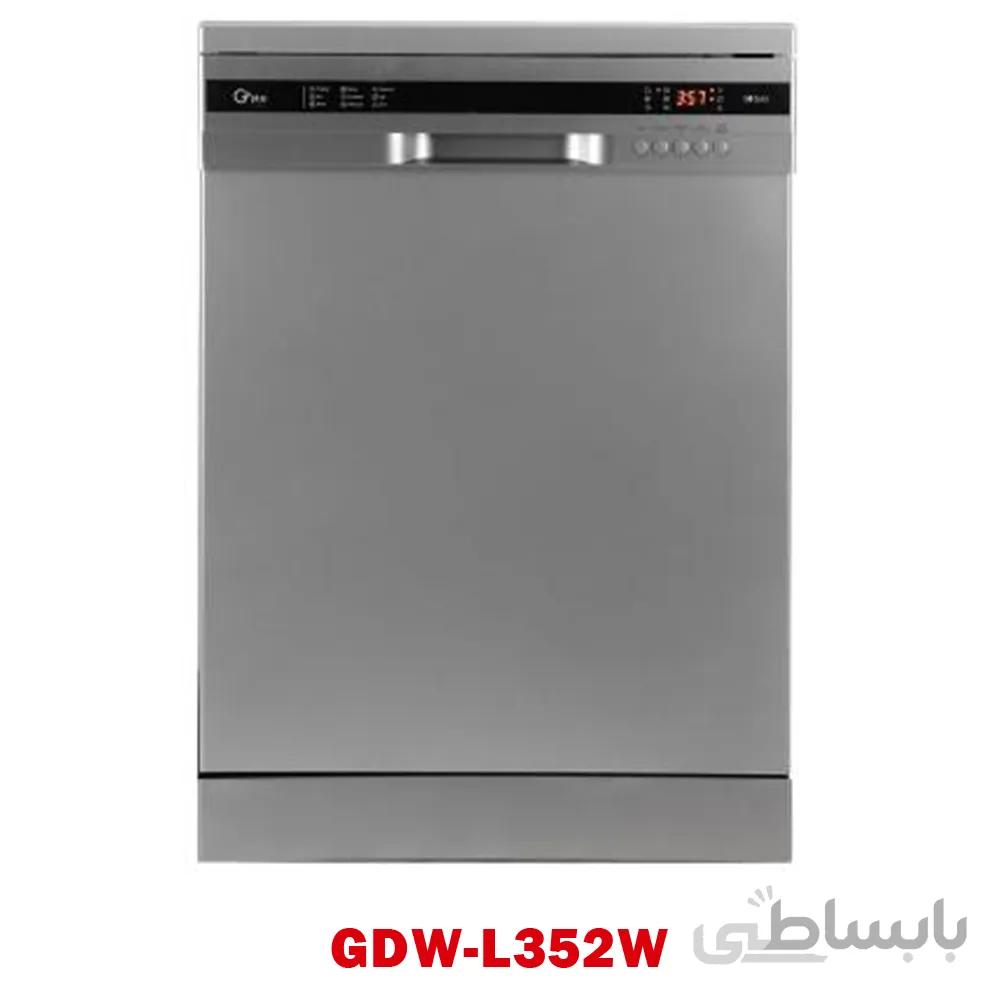 ماشین ظرفشویی جی پلاس مدل GPLUS GDW-L352W ا GPLUS DISHWASHER GDW-L352W