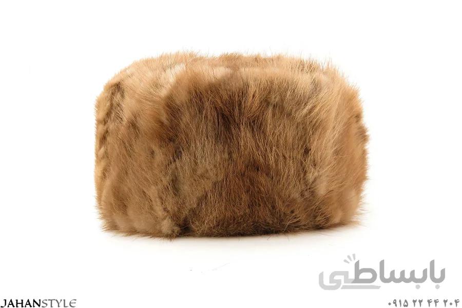 کلاه روسی خزدار پوست طبیعی سمور